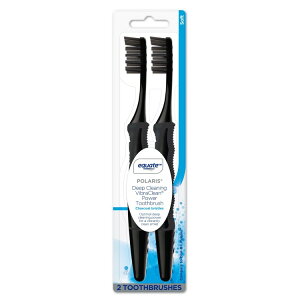 yAJEH}[gizGNGCg |X oCuN[ duV `R[\tg 2{Zbg Equate Polaris VibraClean Powered Toothbrush with Soft Charcoal Bristles, 2 Count y