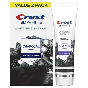 yAJEH}[gizNXg 3D zCg `R[ fB[vN[ CrS[eBO~g  4.6IX 2pbN Crest 3D Charcoal Deep Clean Mint Toothpaste 4.6oz 2Pack y