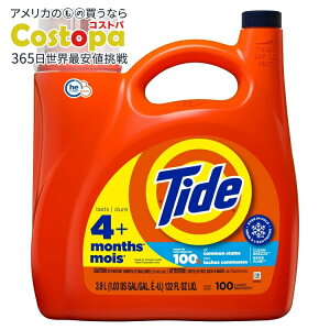 yAJEH}[giz^Ch t̐ N[u[Y̍ 3.9L 100 Tide Liquid Laundry Detergent, Clean Breeze Scent, 132 fl oz, 100 Loads y񂹏izy킹Ĕz