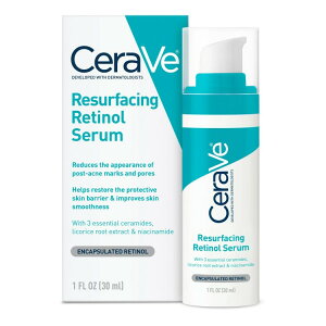 �y�|�C���gUP��2��20��-�z�Z�����B ���T�[�t�F�V���O ���`�m�[�� �t�F�C�X�Z���� 30ml CeraVe Resurfacing Retinol Face Serum 1 fl oz �y�����񂹏��i�z