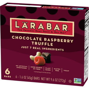 �����o�[ �`���R���[�g ���Y�x���[ �g�����t �t���[�c���i�b�c�o�[ 6���� Larabar Chocolate Raspberry Truffle, Fruit and Nut Bars 9.6 oz, 6 Count �y�����񂹏��i�z