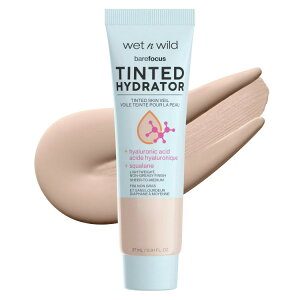 �E�F�b�g�A���h���C���h �x�A�t�H�[�J�X �e�B���e�b�h�n�C�h���[�^�[ �t�F�A 27mL Wet n Wild Bare Focus Tinted Hydrator - Fair 0.91 fl oz �y�����񂹏��i�z