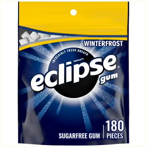 yAJEH}[gizGNvX EB^[tXg VK[t[ `[CK 180 Eclipse Winterfrost Sugar Free Chewing Gum, Value Pack - 180 ct Bag y񂹏iz