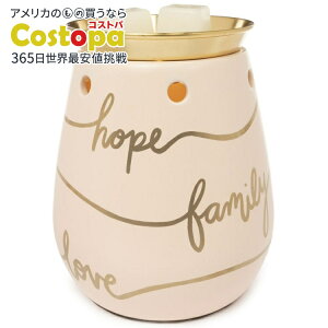 �Z���g�Z�[�V���i���Y �t���T�C�Y �t���O�����X�E�H�[�}�[ �z�[�v ���u �t�@�~���[ ScentSationals Full Size Fragrance Warmer, Hope Love Family �y�����񂹏��i�z