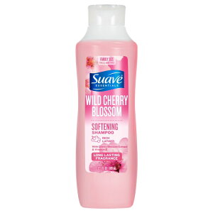 �X�A�[�u ���C���h�`�F���[�u���b�T�� �\�t�g�j���O�V�����v�[ 665ml Suave Wild Cherry Blossom Softening Shampoo 22.5 FL OZ �y�����񂹏��i�z