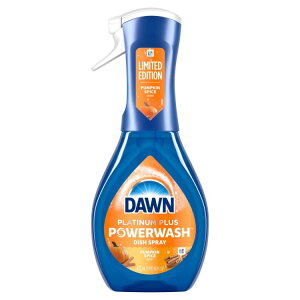 yAJEH}[gizh[ p[EHbVXv[ Hp pvLXpCX̍ X^[^[Lbg 473mL Dawn Powerwash Spray, Dish Soap, Dishwashing Liquid, Pumpkin Spice, 1 Starter Kit, 16 