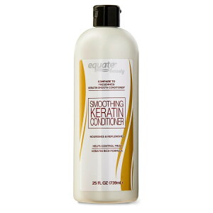 【アメリカウォルマート品】エクエート スムージング ケラチン コンディショナー ヘアケア用 739mL Equate Smoothing Keratin Conditioner for Hair Care, 25 fl oz, 【お取り寄せ商品】