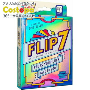 �t���b�v7 �v���b�V���[�Ɛ헪�̗Z���J�[�h�Q�[�� 3�l�ȏ� 8�Έȏ� Flip 7, The Ultimate Blend of Press Your Luck and Strategy, Addictive Card Game, Ages 8 & Up �y�����񂹏��i�z
