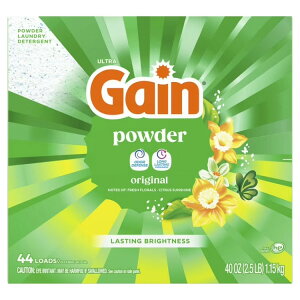 �Q�C�� ���������� �I���W�i���̍��� 1.13kg 44�� Gain Powder Laundry Detergent, Original, 40 oz, 44 Loads �y�����񂹏��i�z