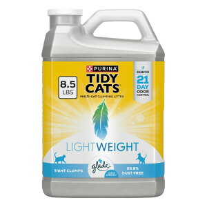 �s�����i �^�C�f�B�L���b�c �y�ʋÌ��^�L�� �O���[�h �N���A�X�v�����O�X�̍��� 3.85kg Purina Tidy Cats LightWeight Clumping Cat Litter, Glade Clear Springs Scent, 8.5 lb Jug �y�����񂹏��i�z