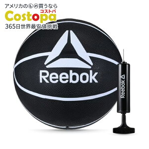 �y�|�C���gUP��2��20��-�z���[�{�b�N �o�X�P�b�g�{�[�� 7�� �u���b�N ��C����t�� Reebok Size 7 Basketball with inflatable Pump black �y�����񂹏��i�z