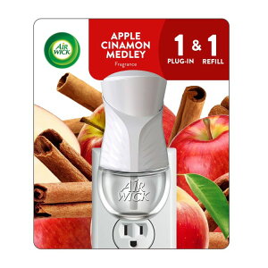 yAJEH}[gizGA[EBbN vOC FIC GAtbVi[ AbvVih[ {́{tB1Zbg Air Wick Plug In Scented Oil Air Freshener, Apple Cinnamon Medl