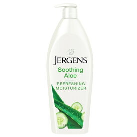 【アメリカウォルマート品】ジャーゲンズ ハンド＆ボディローション アロエベラ配合 保湿ケア 620mL Jergens Soothing Aloe Vera Hand and Body Lotion, Dry Skin Moisturizer, 21 oz 【お取り寄せ商品】