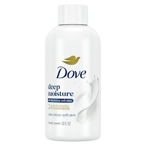 yAJEH}[giz_ fB[vCX`[ ibVO WFg {fBEHbV 88ml Dove Deep Moisture Nourishing Gentle Body Wash, 3 fl oz y񂹏izy킹Ĕz