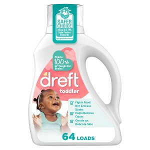 �h���t�g �c���p �t�̐����� 2.5L 64�� Dreft Liquid Laundry Detergent for Toddlers, 84 fl oz, 64 Loads �y�����񂹏��i�z