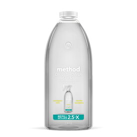 メソッド デイリーシャワークリーナースプレー ユーカリミントの香り 詰め替え用 約2.01L Method Daily Shower Spray Cleaner Refill, Eucalyptus Mint, 68 fl oz 【お取り寄せ商品】