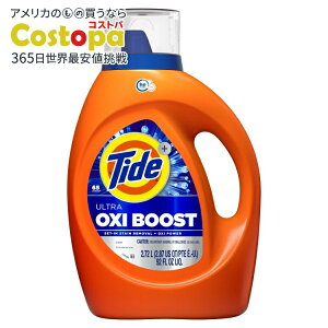 yAJEH}[giz^Ch Eg ILVu[Xg t̐ 2.72L 65 Tide Ultra Oxi Boost Liquid Laundry Detergent, Advanced Stain Remover, 92 fl oz, 65 Loads y񂹏izy킹Ĕ