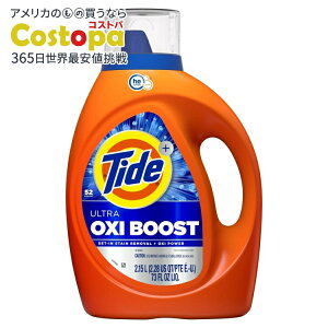 yAJEH}[giz^Ch Eg ILV u[Xg t̐ 2.15L 52 Tide Ultra Oxi Boost Liquid Laundry Detergent, Advanced Stain Remover, 73 fl oz, 52 Loads y񂹏izy킹Ĕ