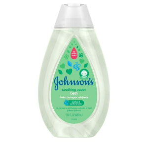 yAJEH}[gizW\ xr[p{fBEHbV ܂oɂ₳FCp[oX 400mL Johnson's Soothing Tear Free Vapor Bath Body Wash for Baby, 13.6 oz y񂹏iz