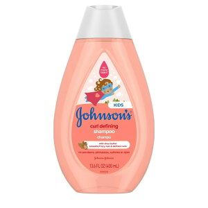 yAJEH}[gizW\ LbY J[fBt@CjOVv[ VAo^[z 400mL Johnson's Kids Curl Defining Shampoo with Shea Butter, Tear Free Hair Products, 13.6 oz y񂹏i