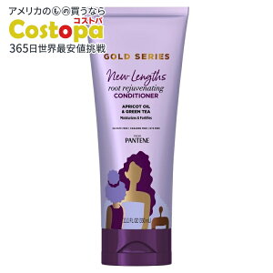 �p���e�[�� �S�[���h�V���[�Y ���[�g���W���r�l�C�e�B���O�R���f�B�V���i�[ 330ml Pantene Gold Series Root Rejuvenating Conditioner with Apricot Oil & Green Tea,11.1 fl oz �y�����񂹏��i�z