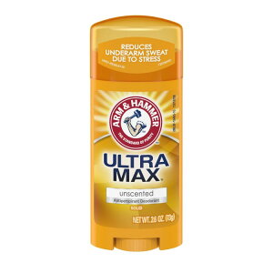 yAJEH}[gizA[n}[ Eg}bNX Ō`^CvfIhg  74g ARM & HAMMER ULTRA MAX Solid Deodorant, Unscented, 2.6 oz y񂹏iz