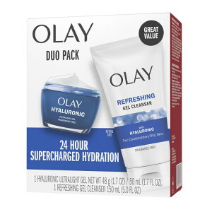 �I���C ���W�F�l���X�g �q�A�������_�{�y�v�`�h24 �X�L���P�A�Z�b�g ���150mL �� �ێ��N���[��50mL 2�_�Z�b�g Olay Skin Care Regenerist Hyaluronic and Peptide 24 Duo Pack, 5/1.7 oz �y�����񂹏��i�z