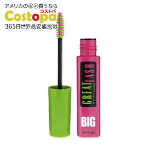 �y�|�C���gUP��2��20��-�z���C�x���� �O���[�g���b�V�� BIG �E�H�b�V���u�� �}�X�J�� �u���b�N�G�X�g�u���b�N ��10mL Maybelline Great Lash BIG Washable Mascara, Blackest Black 0.34 fl. oz. �y�����񂹏��i�z