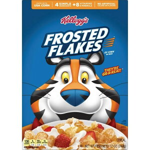 yAJEH}[gizPbO tXebht[N ubNt@XgVA b 340g Kellogg's Frosted Flakes Breakfast Cereal, Fat Free, 12 oz y񂹏iz