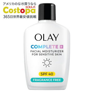 �I���C �R���v���[�g�v���X SPF40 �q�����p �t�F�C�X�p�ێ��N���[�� ������ �Z���~�h�z�� ��170g Olay Complete+ Face Moisturizer with Sunscreen SPF 40, For Sensitive Skin, 6 Oz �y�����񂹏��i�z