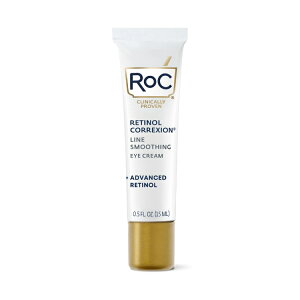 yAJEH}[gizRoC bN `m[ RNVI t@[~O ACN[0.5IX RoC Retinol Correxion Firming Eye Cream for Dark Circles & Puffy Eyes, 0.5 oz y񂹏izy킹