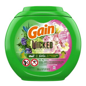 yAJEH}[gizQC tOX EBLbh tH[EObh p܃pbN t@^uXt[̍ 42 Gain Flings Wicked For Good Laundry Detergent Pacs Fantabulous Floral 