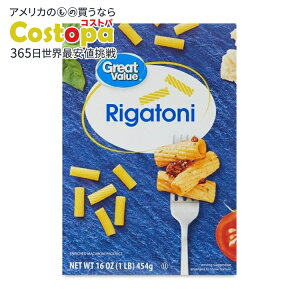 �O���[�g�o�����[ ���K�g�[�j �p�X�^ ��454g Great Value Rigatoni, 16 oz �y�����񂹏��i�z