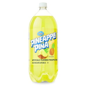 �O���[�g�o�����[ �p�C�i�b�v���\�[�_ 2L �{�g�� 1�{ Great Value Pineapple Soda, 2 Liter Bottle �y�����񂹏��i�z