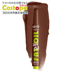 NYX �v���t�F�b�V���i�� ���C�N�A�b�v �t�@�b�g�I�C�� �X���b�N�N���b�N �g�����f�B���O�g�s�b�N�i�R�Y�~�b�N�`���R�[���j NYX Professional Makeup Fat Oil Slick Click, Trending Topic (Cosmic charcoal) �y����
