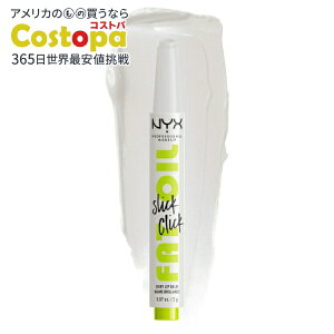 NYX �v���t�F�b�V���i�� ���C�N�A�b�v �t�@�b�g�I�C�� �X���b�N�N���b�N �S�[�C���O���C�u �i�N���A�j NYX Professional Makeup Fat Oil Slick Click, Going Live (Clear) �y�����񂹏��i�z