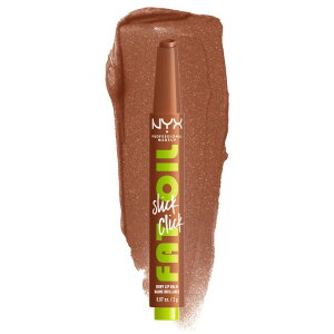 NYX �v���t�F�b�V���i�� ���C�N�A�b�v �t�@�b�g�I�C�� �X���b�N�N���b�N �t�B�[�h���[�V�[�i�S�[���f���u�����Y�j NYX Professional Makeup Fat Oil Slick Click, Feedworthy (Golden bronze) �y�����񂹏��i�z