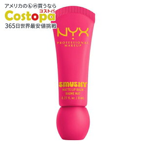 NYX �v���t�F�b�V���i�����C�N�A�b�v �X���b�V�[ �}�b�g ���b�v�o�[�� �X�E�B�[�g�X�}�b�N NYX Professional Makeup, Smushy Matte Lip Balm, Sweet Smack �y�����񂹏��i�z