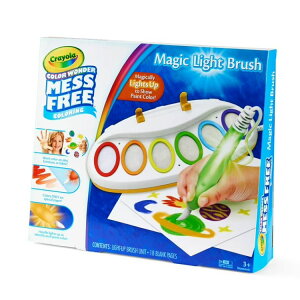 yAJEH}[gizN J[_[ }WbNCguV ɂLbYpyCgZbg cmߋ 3Έȏ Crayola Color Wonder Magic Light Brush, Mess Free Kids Painting Se