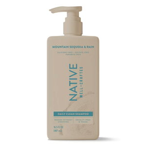 �l�C�e�B�u �����Y �f�C���[�N���[���V�����v�[ �}�E���e���Z�R�C�A�����C�� 488mL Native Daily Clean Men's Shampoo Mountain Sequoia & Rain 16.5 fl oz �y�����񂹏��i�z