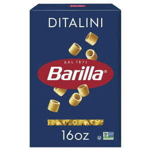 �o���� �N���V�b�N �f�B�^���[�j �p�X�^ ���`�q�g�݊��� ��454g Barilla Classic Non-GMO, Kosher Certified Ditalini Pasta, 16 oz �y�����񂹏��i�z