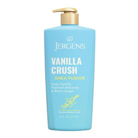 【アメリカウォルマート品】ジャーゲンズ シアフュージョン ボディローション バニラクラッシュの香り 保湿ケア 414mL Jergens Shea Fusion Vanilla Crush Scented Body Lotion, Moisturizer, 14 fl oz 【お取り寄せ商品】