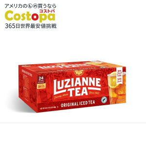 �y�|�C���gUP��2��20��-�z���W�A���k �u���b�N�A�C�X�e�B�[�o�b�O 24���� Luzianne Black Iced Gallon Tea Bags, 24 Count �y�����񂹏��i�z