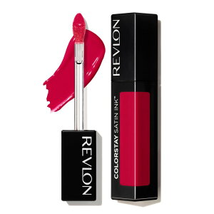���u���� �J���[�X�e�C �T�e���C���N ���b�v�X�e�B�b�N �I���A�~�b�V���� ��5ml Revlon ColorStay Satin Ink Long Lasting Lipstick with Vitamin E, On A Mission, 0.17 fl oz �y�����񂹏��i�z