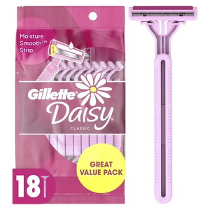 �y�|�C���gUP��2��20��-�z�W���b�g �f�C�W�[ �����p�g���̂ăJ�~�\�� 2���n 18�{ Daisy Gillette Disposable Razors for Women, 2-Bladed, 18 Count, Pink �y�����񂹏��i�z