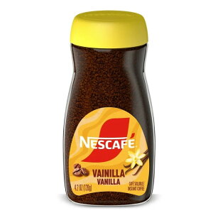 �l�X�J�t�F �o�j������ �C���X�^���g�R�[�q�[ ��120g NESCafe Vanilla Instant Flavored Coffee, 4.2 Oz �y�����񂹏��i�z