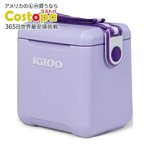 �C�O���[ �^�O�A�����O �n�[�h�T�C�h �N�[���[�{�b�N�X ��10L ���C���b�N�p�[�v�� Igloo 11 QT Tag-A-Long Hard Sided Cooler, Lilac Purple �y�����񂹏��i�z