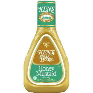 �P���Y�X�e�[�L�n�E�X �n�j�[�}�X�^�[�h �h���b�V���O 473mL Ken's Steak House Honey Mustard Dressing 16 fl oz �y�����񂹏��i�z