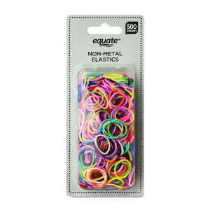 �G�N�G�[�g �m�����^�� �w�A�o���h �}���`�J���[ Equate Non-Metal Hair Bands, Multicolor, for Ponytails, Braids, or Buns �y�����񂹏��i�z