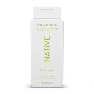 yAJEH}[gizlCeBu {fBEHbV AGO[eB[ 532ml Native Body Wash Aloe & Green Tea 18 oz y񂹏izy킹Ĕz
